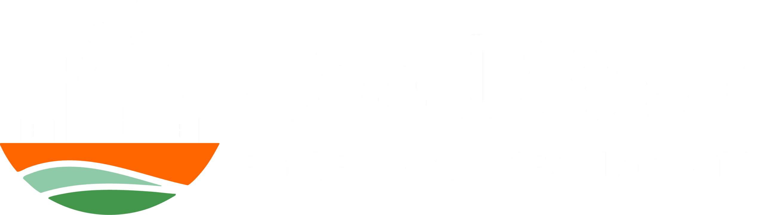Can I Stay podcast, rural housing crisis Canada Logo with trees and houses above orange and green fields, next to the text “Can I Stay? Rural, Remote, and Ready to Build.” This represents the Can I Stay podcast, part of the CMHC housing supply challenge. Indigenous housing podcast